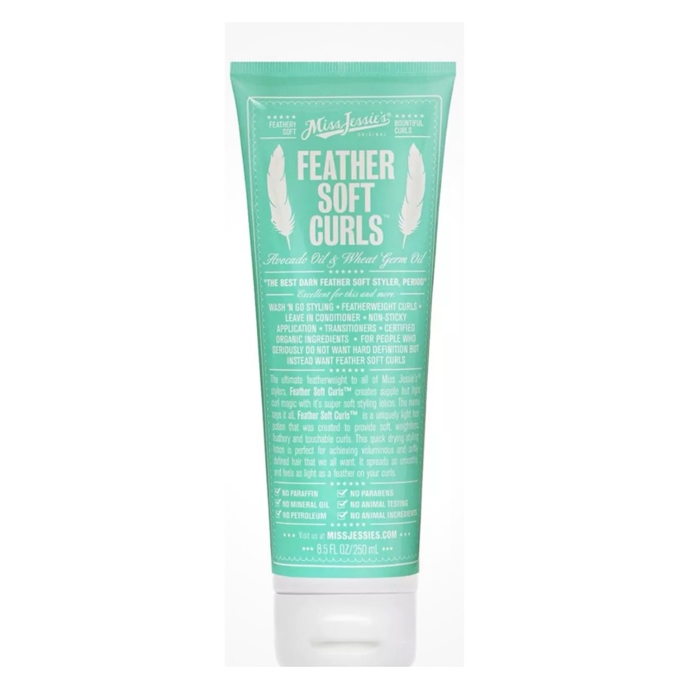 Miss Jessie's Feather Soft Curls Super Soft Light Styling Lotion 8.5 oz New
